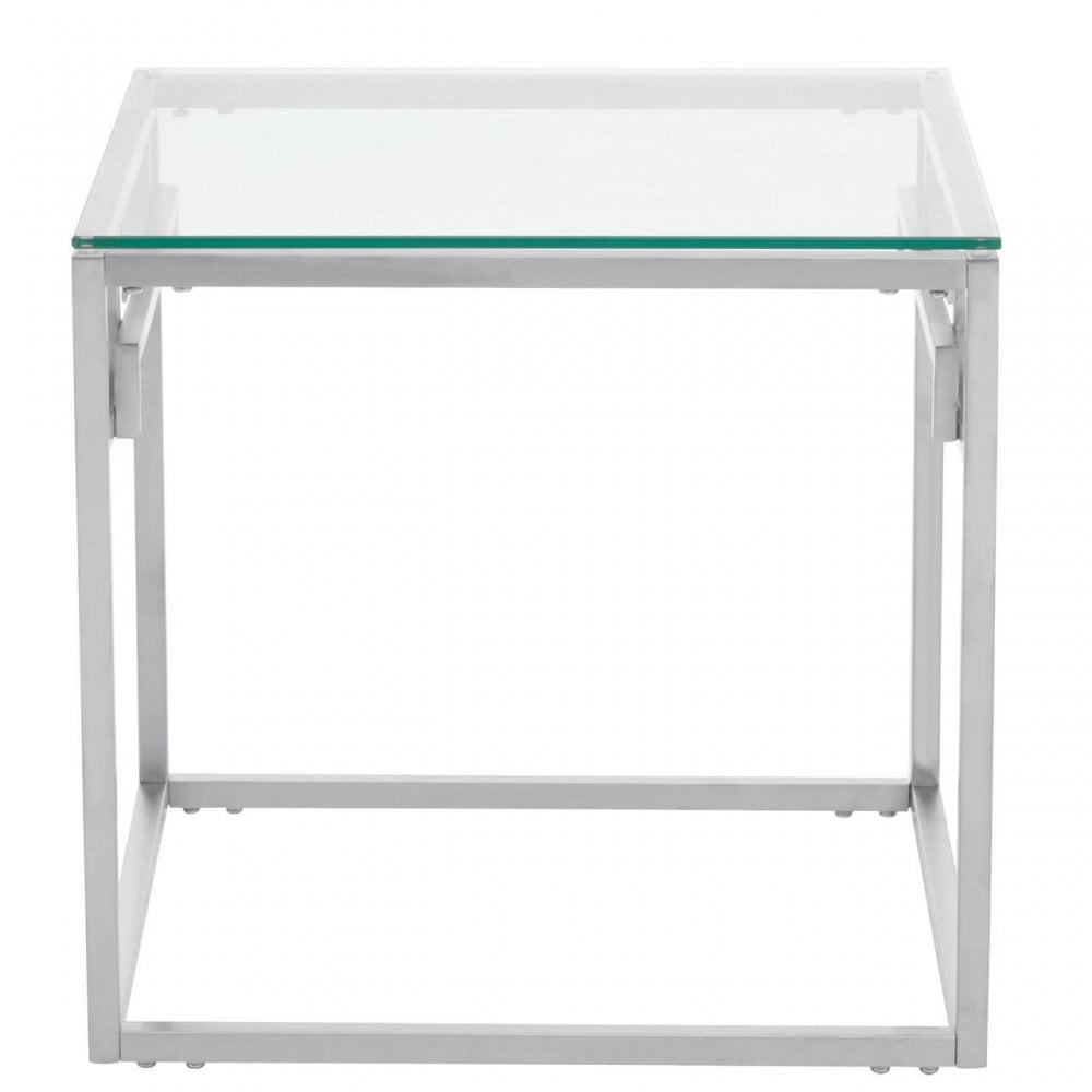 Inspire Silver Side Table
