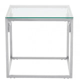 Inspire Silver Side Table