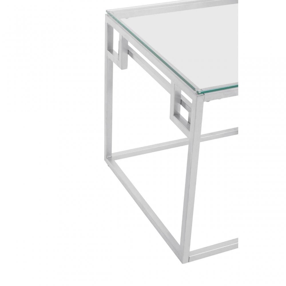 Inspire Silver Side Table
