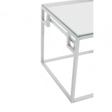 Inspire Silver Side Table