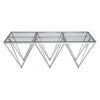 Inspire Spike Triangles Base Coffee Table
