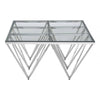 Inspire Spike Triangles Base Coffee Table