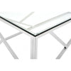 Inspire Stainless Steel Geometric Coffee Table