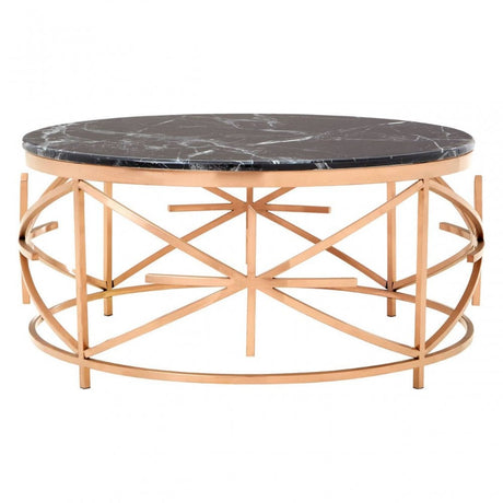 Marino Black Marble Coffee Table