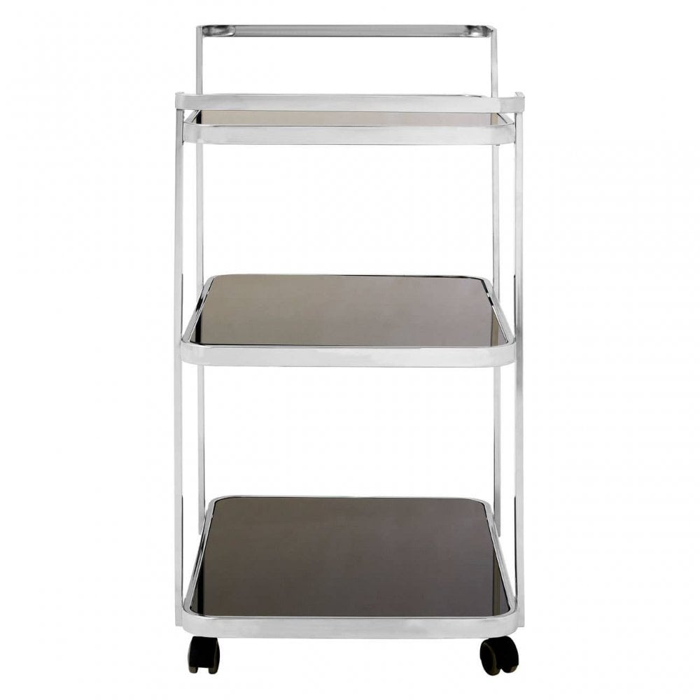 Marino Chrome Drinks Trolley
