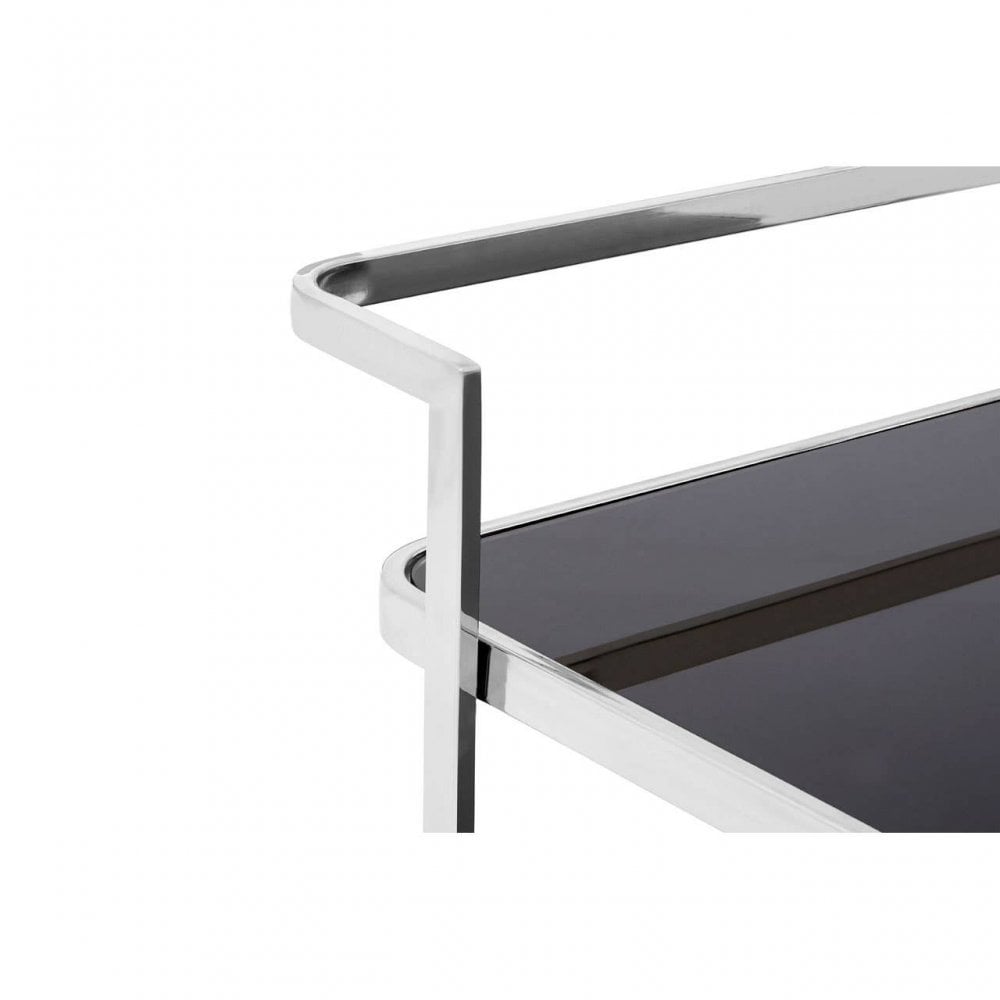 Marino Chrome Drinks Trolley
