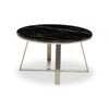 Marino Coffee Table With Black Marble Top