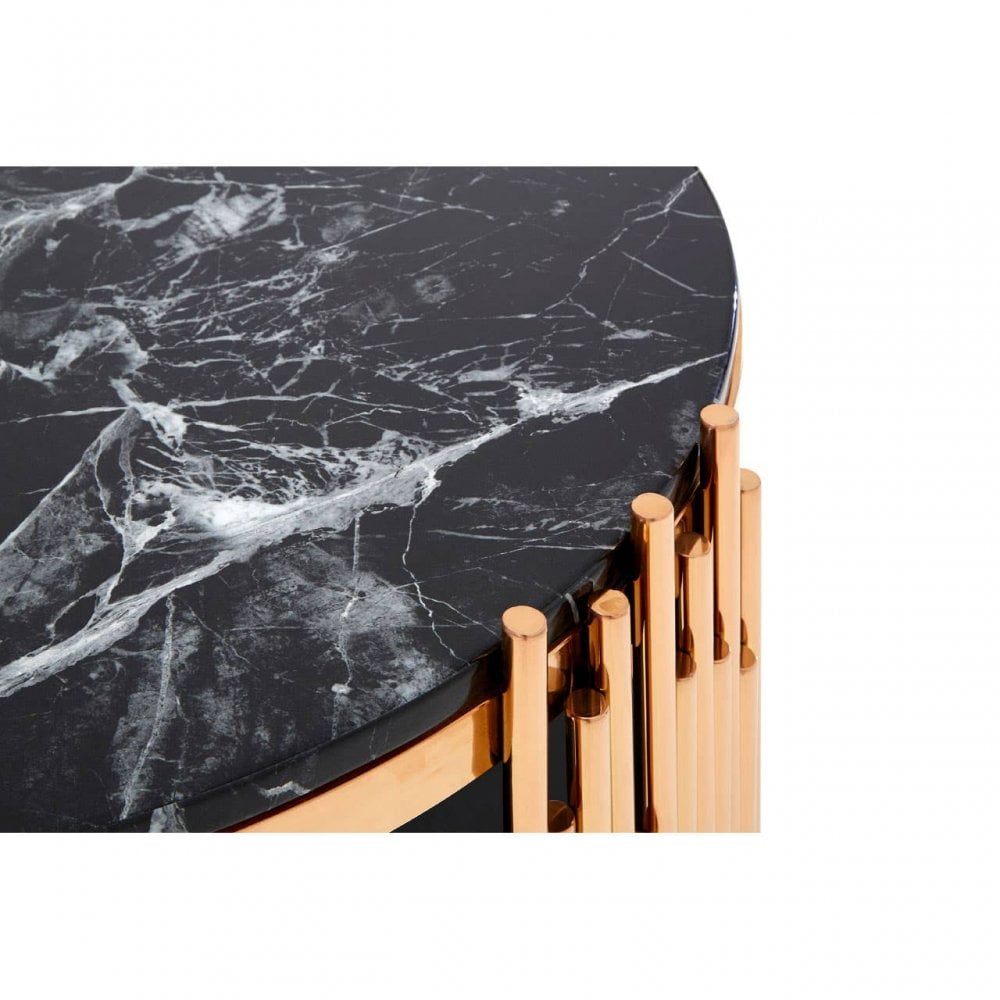 Marino Rose Gold Coffee Table