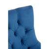 Marcella Blue Velvet Home Office Chair