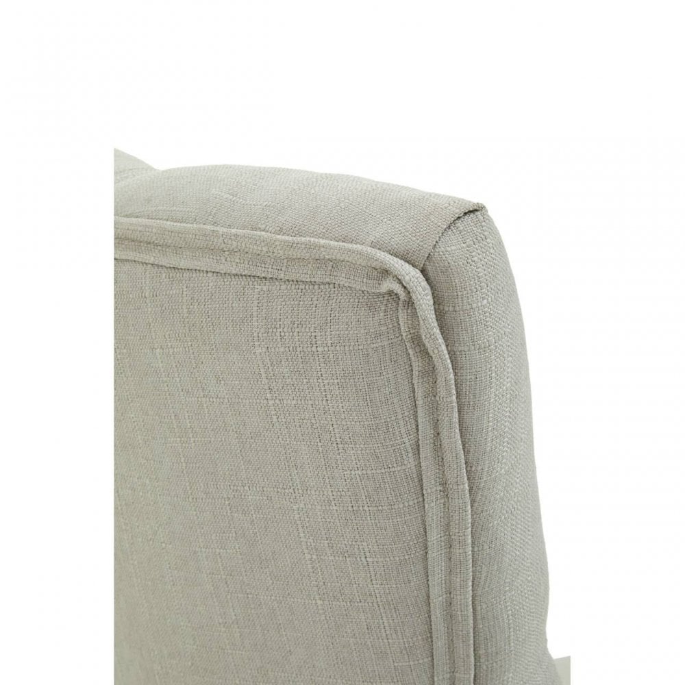 Marcella Natural Velvet Home Office Chair