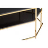 Verrazano Black Tempered Glass Coffee Table