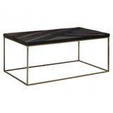 Metis Black And Gold Coffee Table