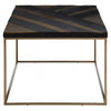 Metis Black And Gold Coffee Table