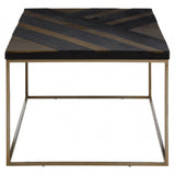 Metis Black And Gold Coffee Table