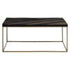 Metis Black And Gold Coffee Table