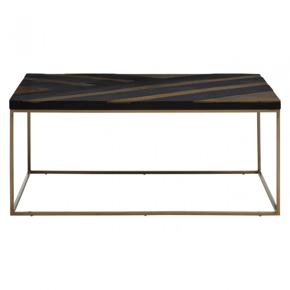 Metis Black And Gold Coffee Table