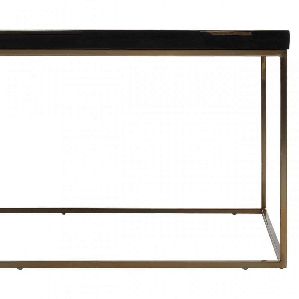 Metis Black And Gold Coffee Table