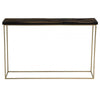 Metis Black And Gold Console Table