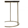 Metis Black And Gold Side Table