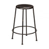 Craft Black Metal Stool