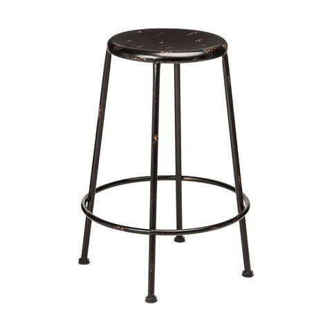 Craft Black Metal Stool