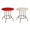 Craft Red Metal Table