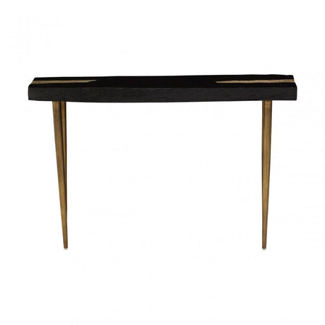 Ravenna Console Table With Black Top