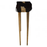 Ravenna Console Table With Black Top