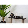 Ravenna Console Table With Black Top