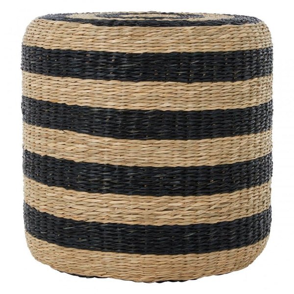 Shelby Seagrass Pouffe