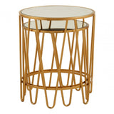 Vento Set Of 2 Hairpin Design Side Tables