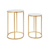 Vento Set Of 2 Oval Side Tables
