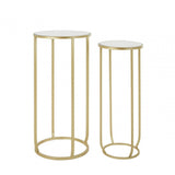 Vento Set Of 2 Tall Side Tables