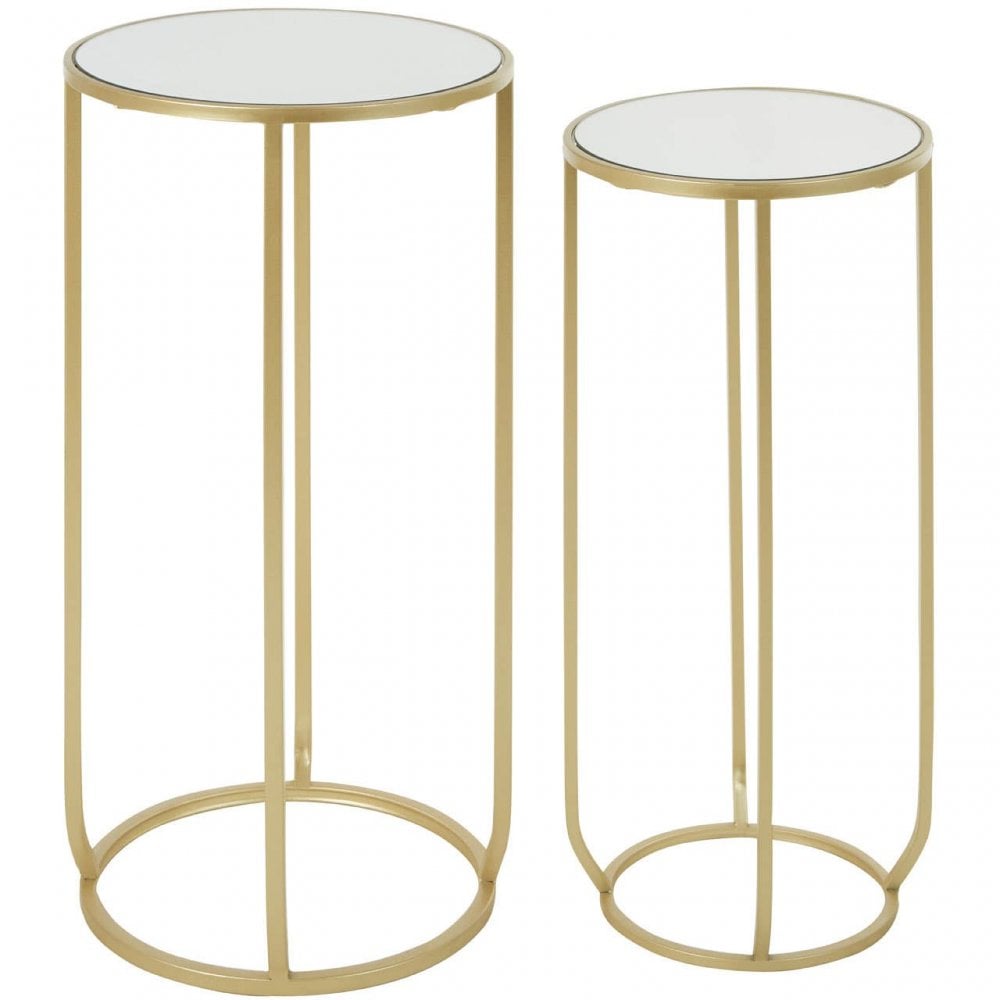 Vento Set Of 2 Tall Side Tables