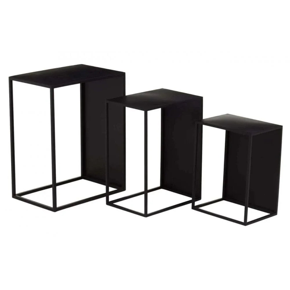 Rialto Set Of Three Rectangular Side Tables