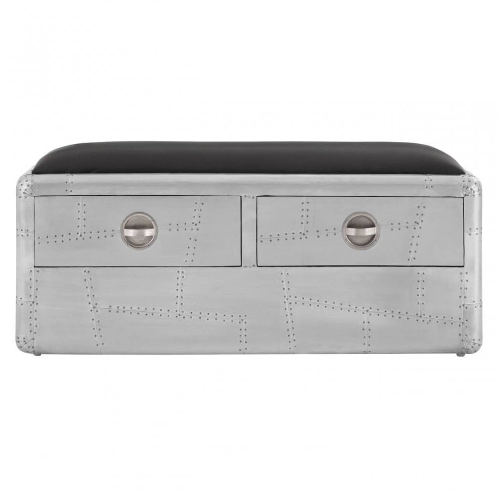 Volta 2 Drawers Bench