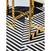 Flora Ivory And Gold Finish Bar Stool