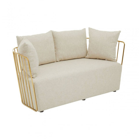 Flora Two Seat Fabric Sofa