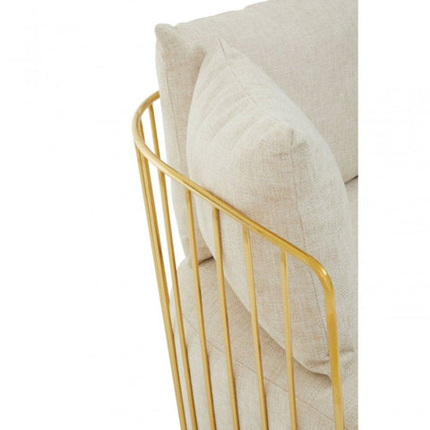 Flora Two Seat Fabric Sofa