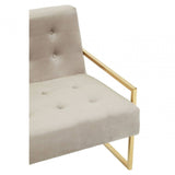 Flora Two Seat Velvet Sofa