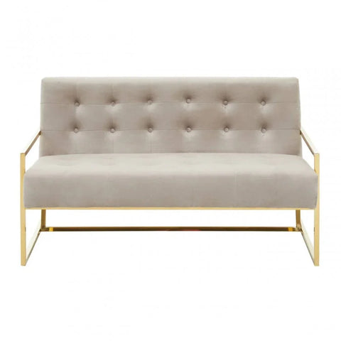 Flora Two Seat Velvet Sofa