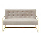 Flora Two Seat Velvet Sofa