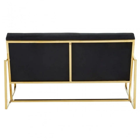 Flora Two Seat Velvet Sofa