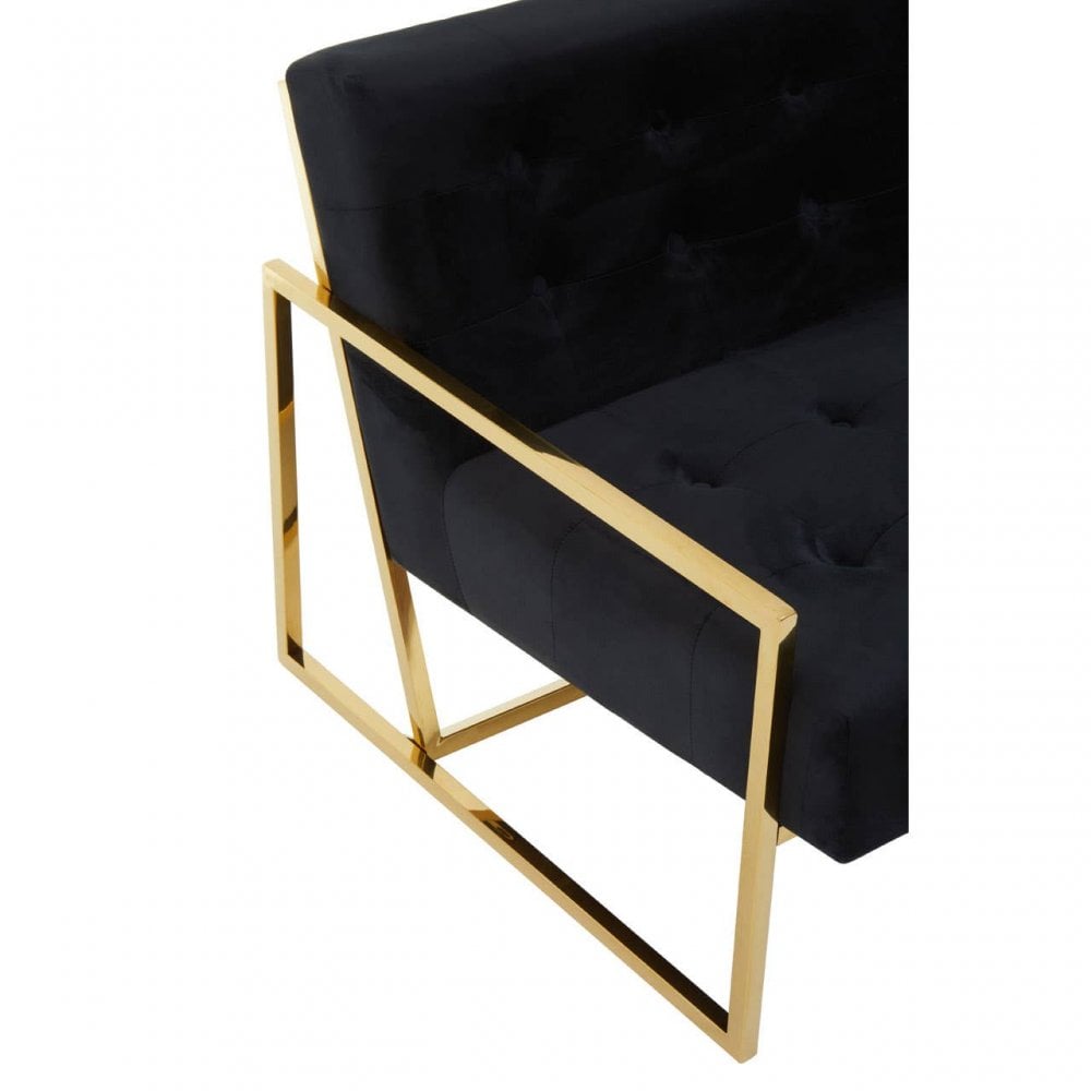 Flora Two Seat Velvet Sofa