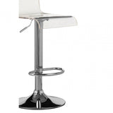 Elara Acrylic Bar Stool