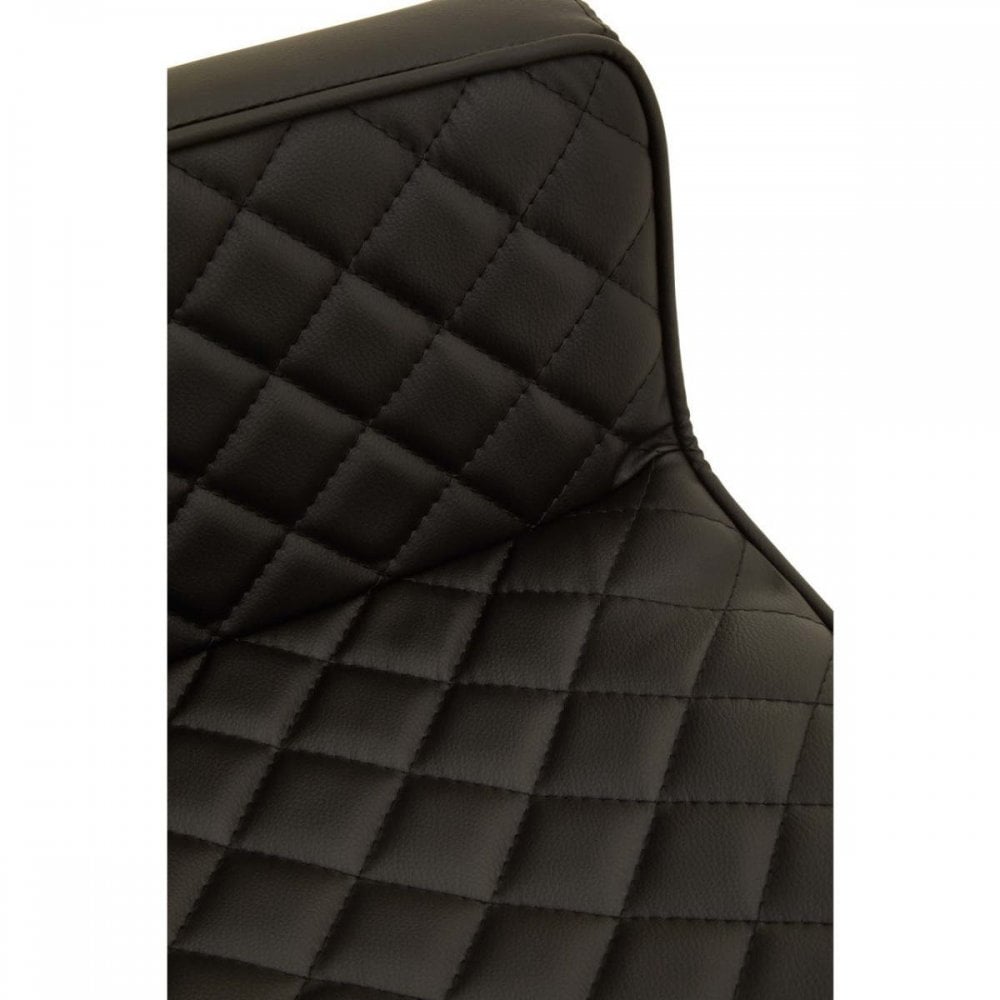 Elara Black And Gold Bar Stool