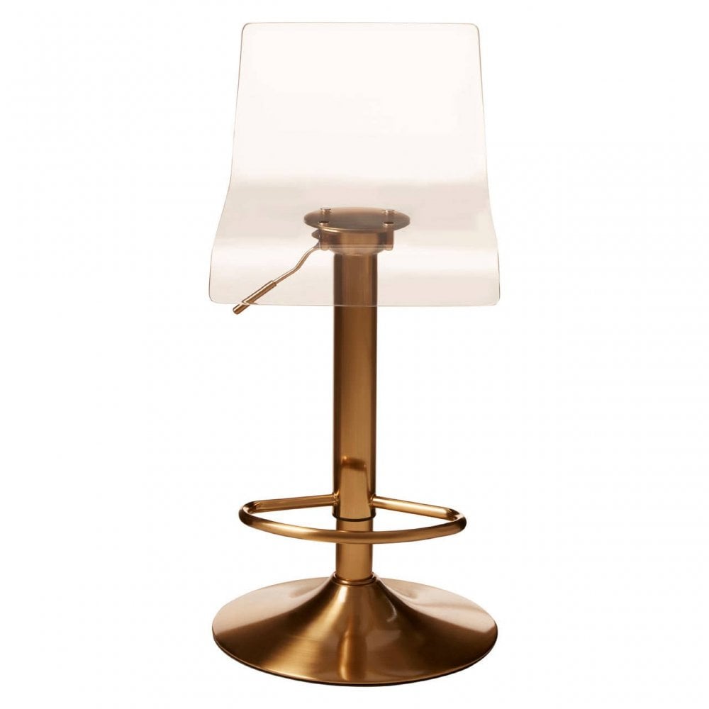 Elara Clear Acrylic Seat Bar Stool
