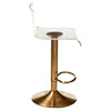 Elara Clear Acrylic Seat Bar Stool