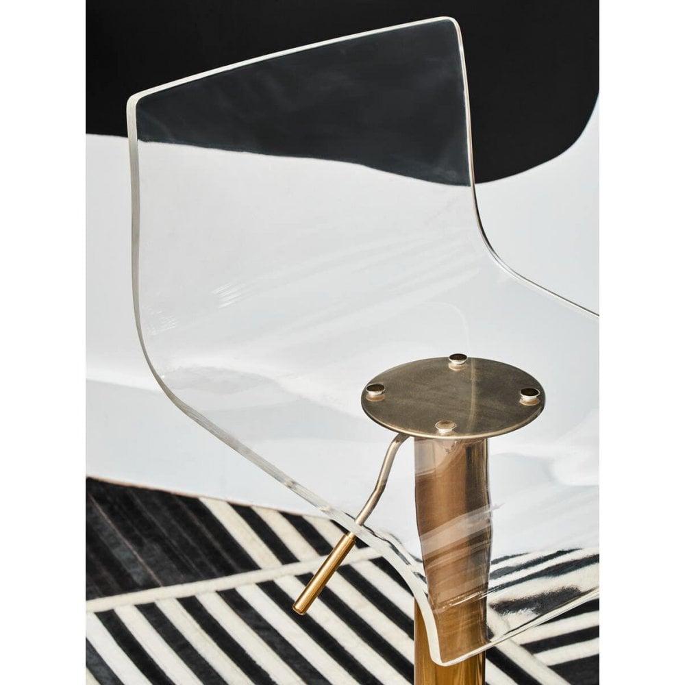 Elara Clear Acrylic Seat Bar Stool