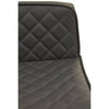 Elara Dark Grey And Square Base Bar Stool